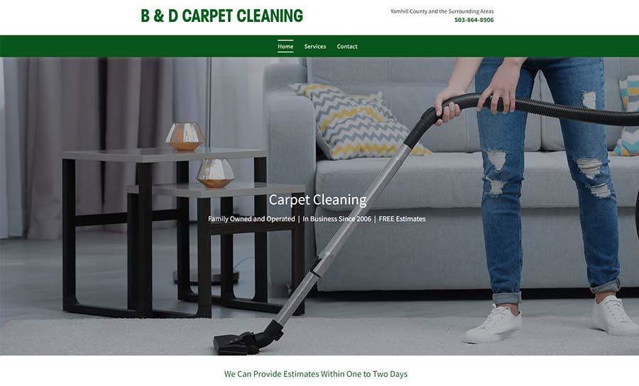 B&D Carpet Cleaning eco environmentally friendly