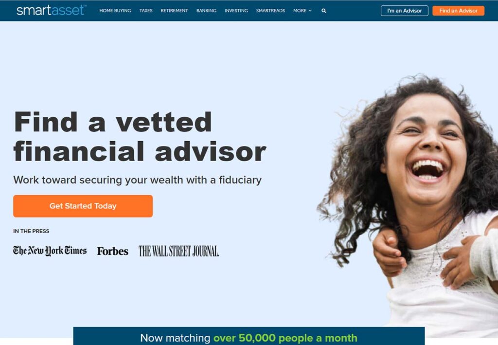 Smart Asset Financial Advisor site creation